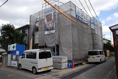 福岡市南区花畑01　注文住宅建築現場リポート⑨