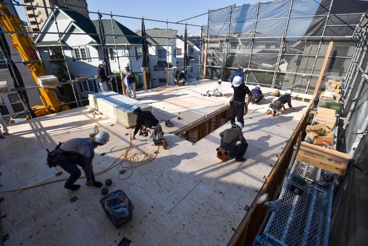 「福岡市城南区08」注文住宅現場リポート③【上棟式】