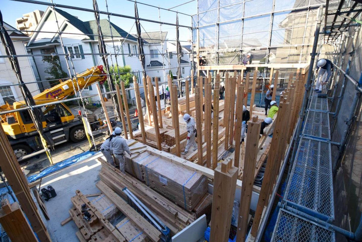 「福岡市城南区08」注文住宅現場リポート③【上棟式】