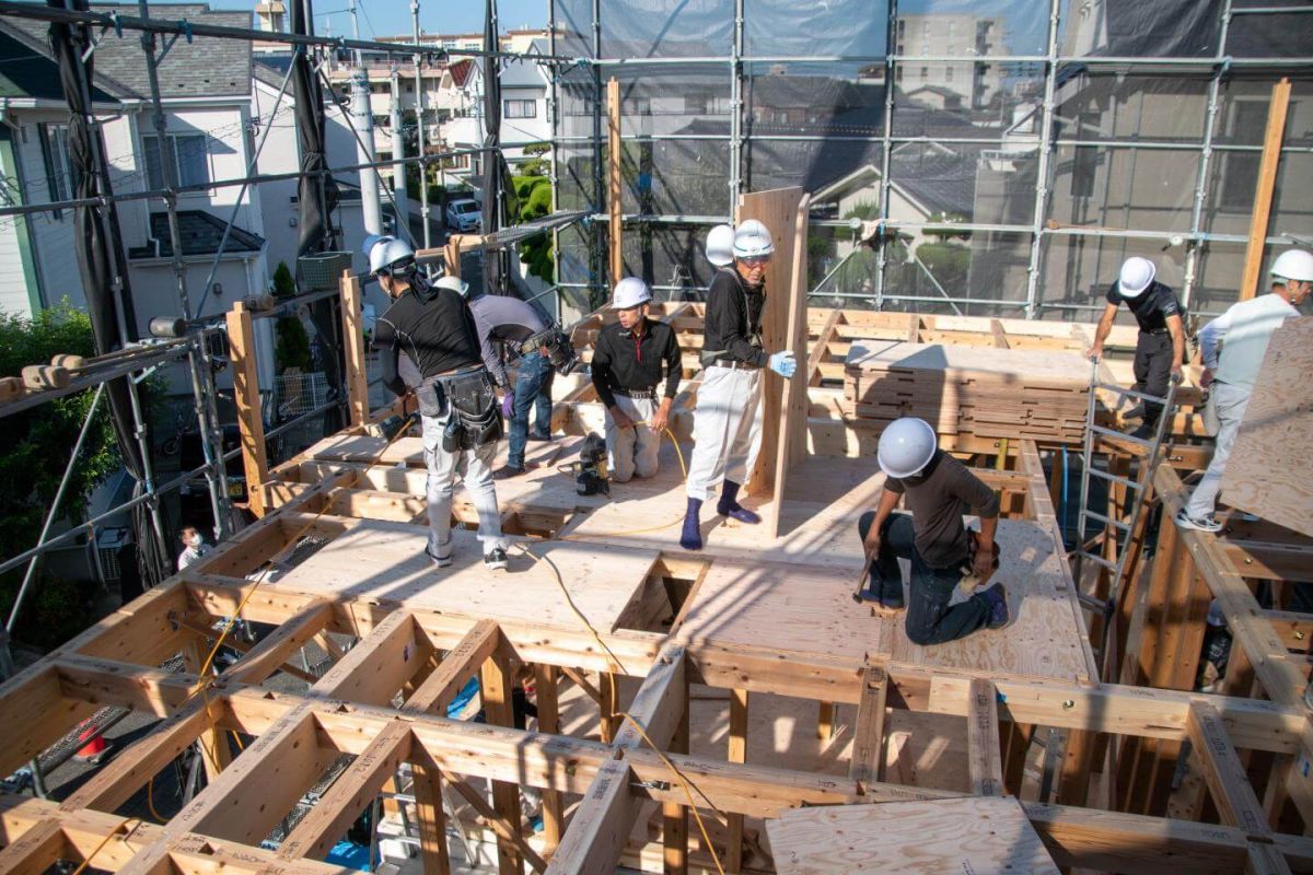 「福岡市城南区08」注文住宅現場リポート③【上棟式】