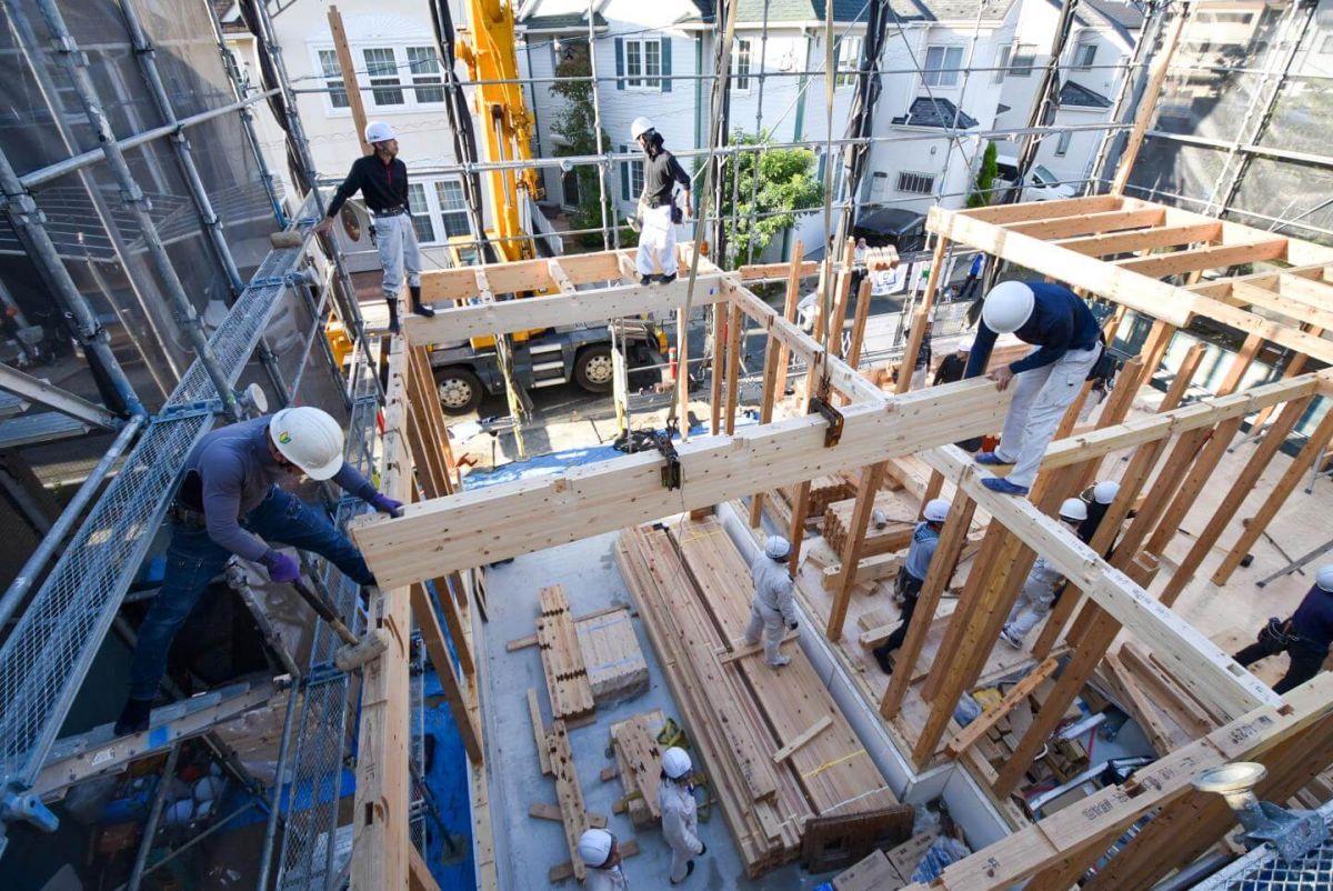 「福岡市城南区08」注文住宅現場リポート③【上棟式】