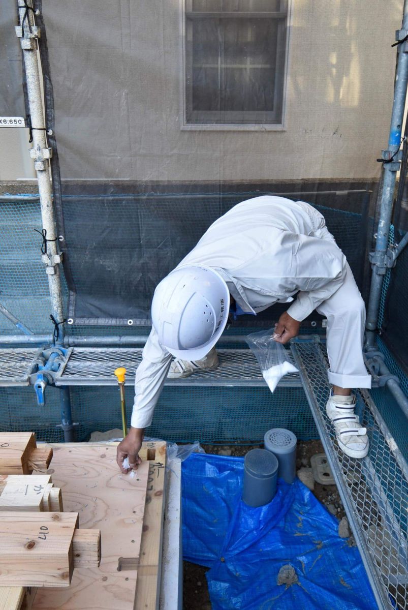 「福岡市城南区08」注文住宅現場リポート③【上棟式】