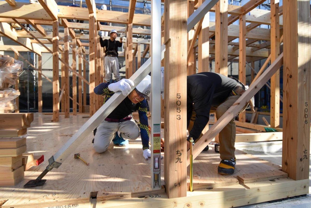 「福岡市城南区08」注文住宅現場リポート③【上棟式】
