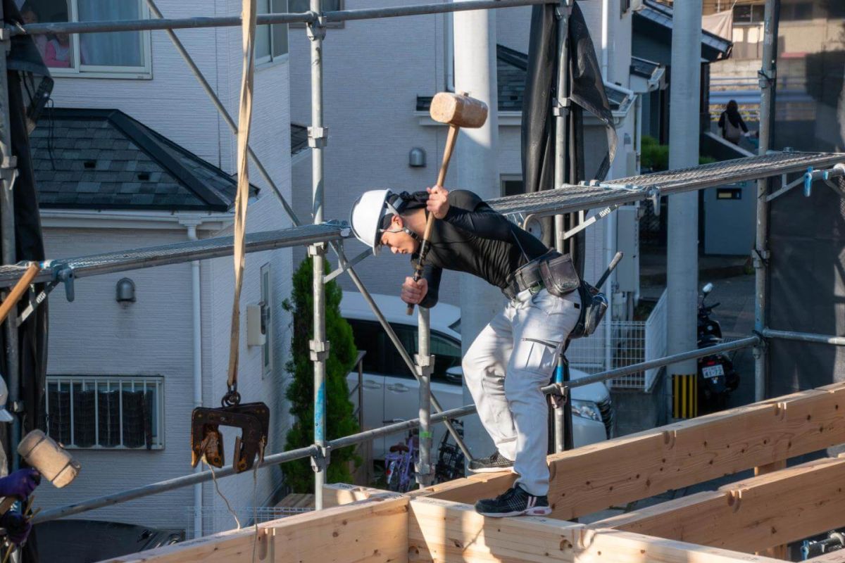 「福岡市城南区08」注文住宅現場リポート③【上棟式】