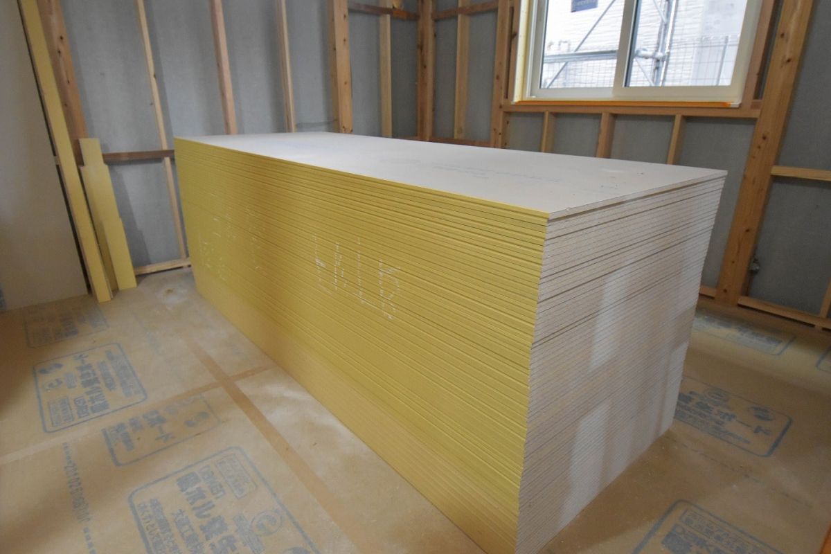 「福岡市城南区10」注文住宅現場リポート④【木工事】【石膏ボード】