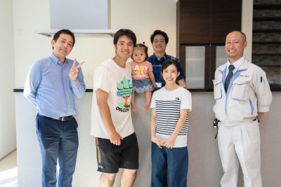 「福岡市南区柏原05」注文住宅現場リポート⑧【お引き渡し式】