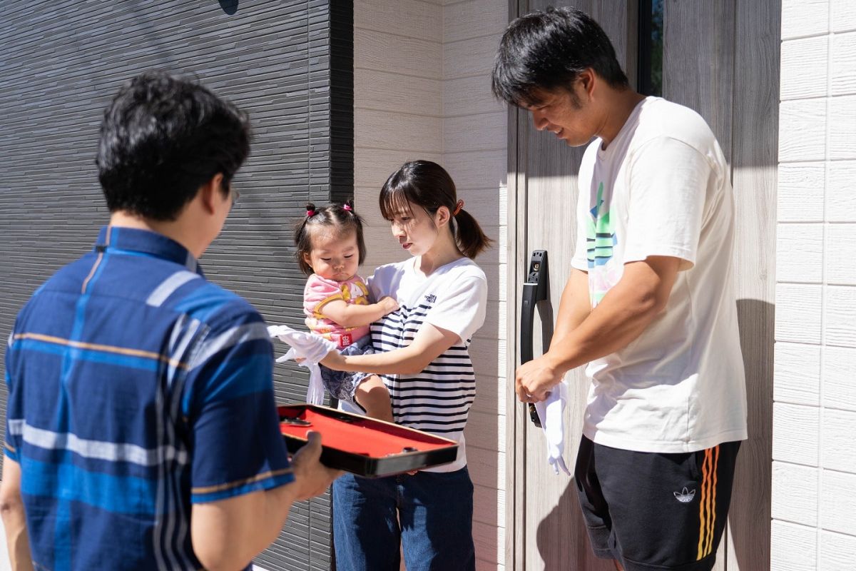 福岡県福岡市南区柏原05　注文住宅建築現場リポート⑧　～引き渡し式～