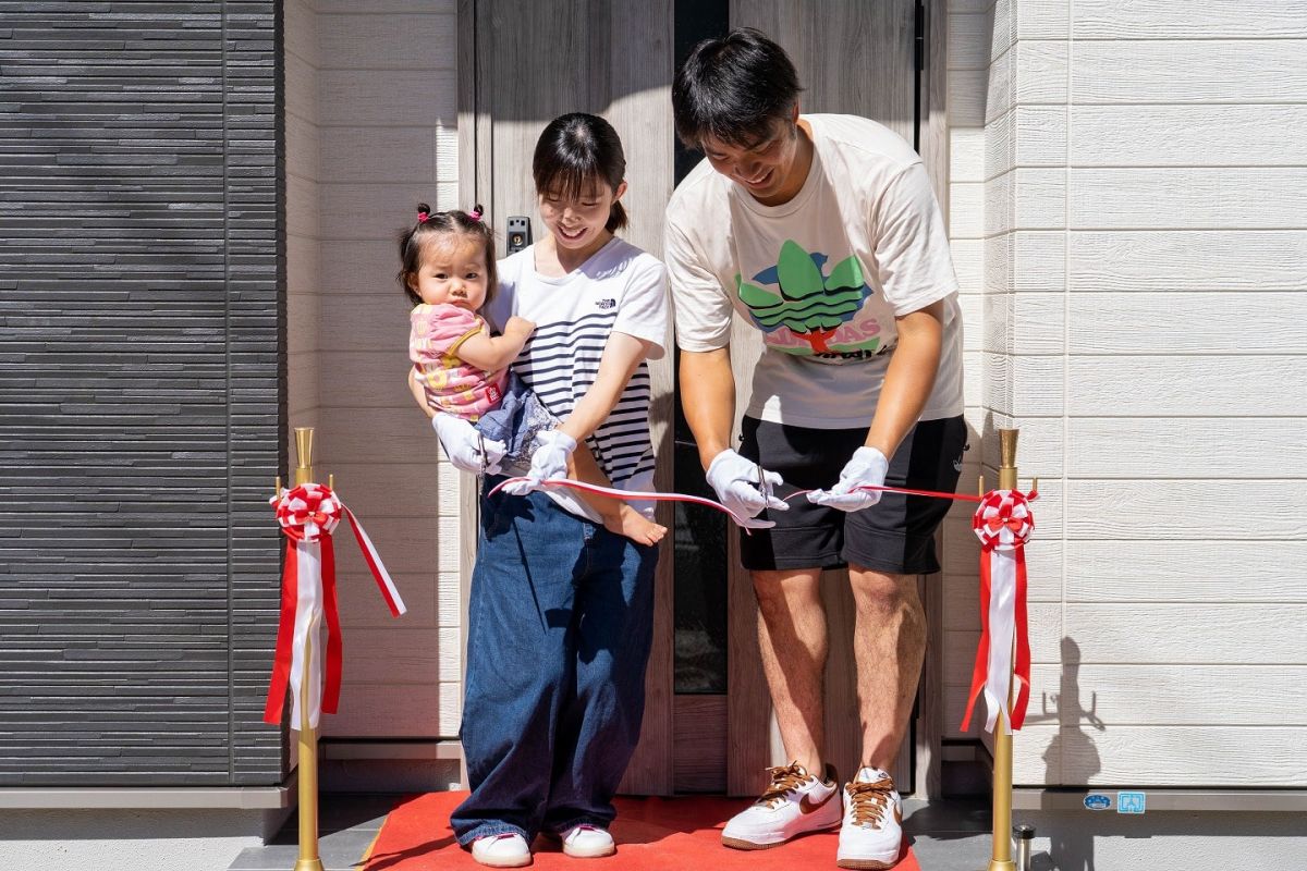 福岡県福岡市南区柏原05　注文住宅建築現場リポート⑧　～引き渡し式～