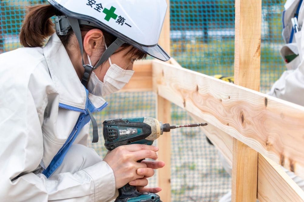 福岡県糟屋郡粕屋町03　注文住宅建築現場リポート②　～基礎工事・遣り方～