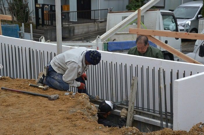 「宗像市03」注文住宅現場リポート②【基礎工事】【配筋】