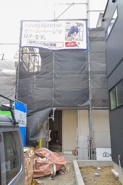 福岡市城南区02　注文住宅建築現場リポート⑨