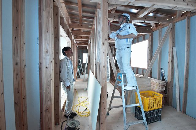 福岡市南区16　注文住宅建築現場リポート⑥