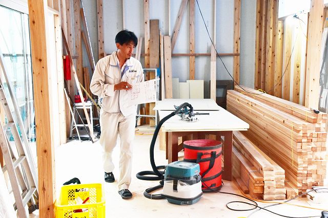 「福岡市南区16」注文住宅現場リポート⑥【木工事】【面材】