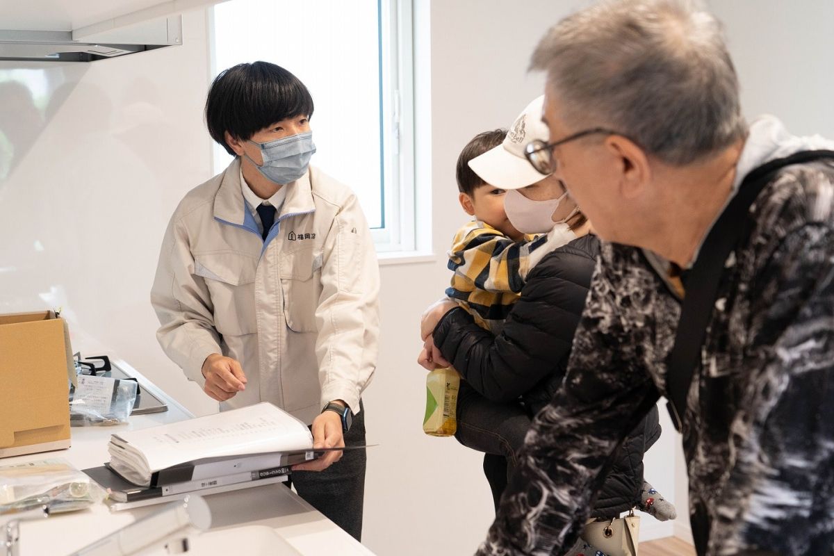 福岡県福岡市城南区10　注文住宅建築現場リポート⑥　～お引き渡し式～