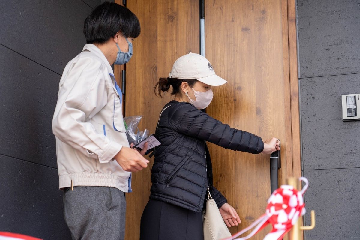 福岡県福岡市城南区10　注文住宅建築現場リポート⑥　～お引き渡し式～