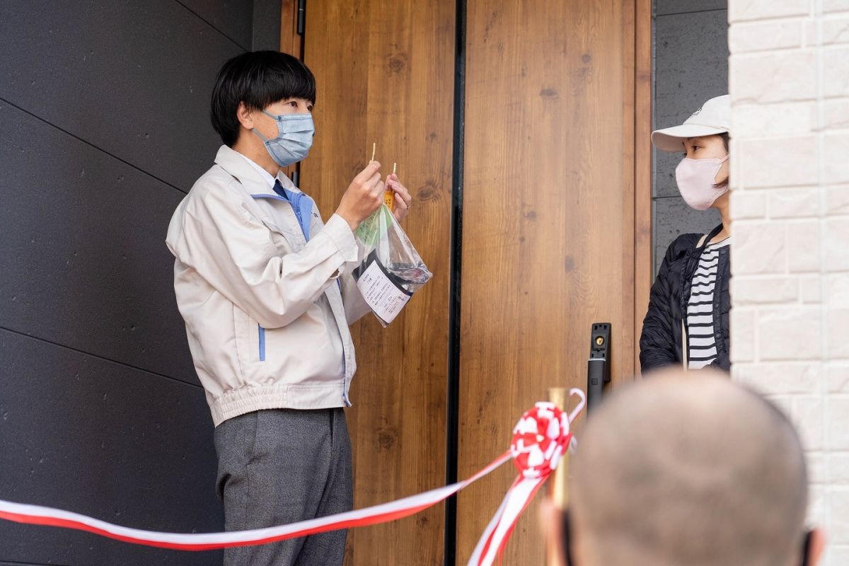 「福岡市城南区10」注文住宅現場リポート⑥【お引き渡し式】