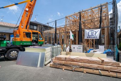 「直方市02」注文住宅現場リポート②【上棟式】