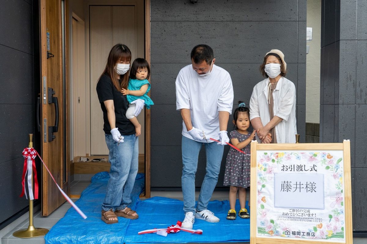 「那珂川市09」注文住宅現場リポート⑤【お引き渡し式】
