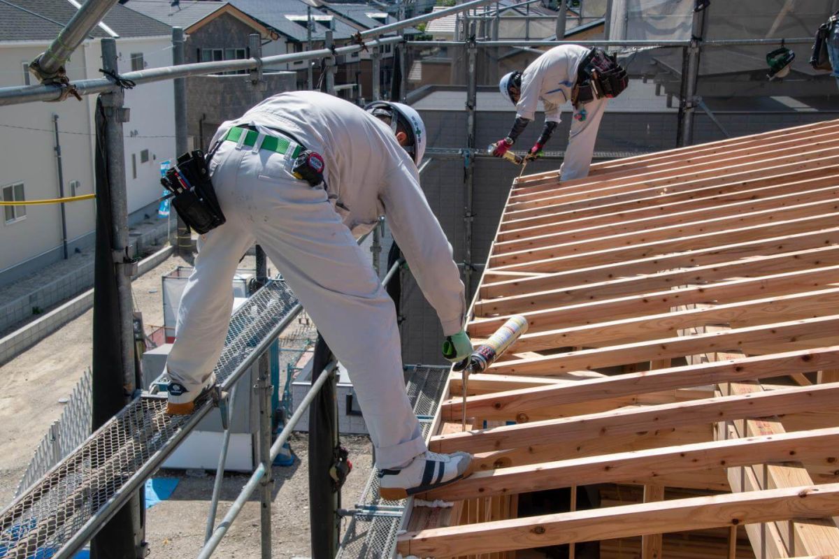 福岡県福岡市南区柏原05　注文住宅建築現場リポート④　～上棟式・後編～