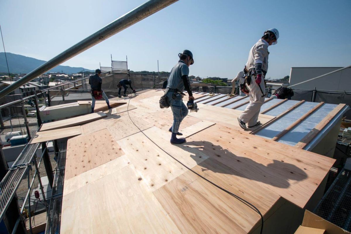 「福岡市南区柏原05」注文住宅現場リポート④【上棟式】