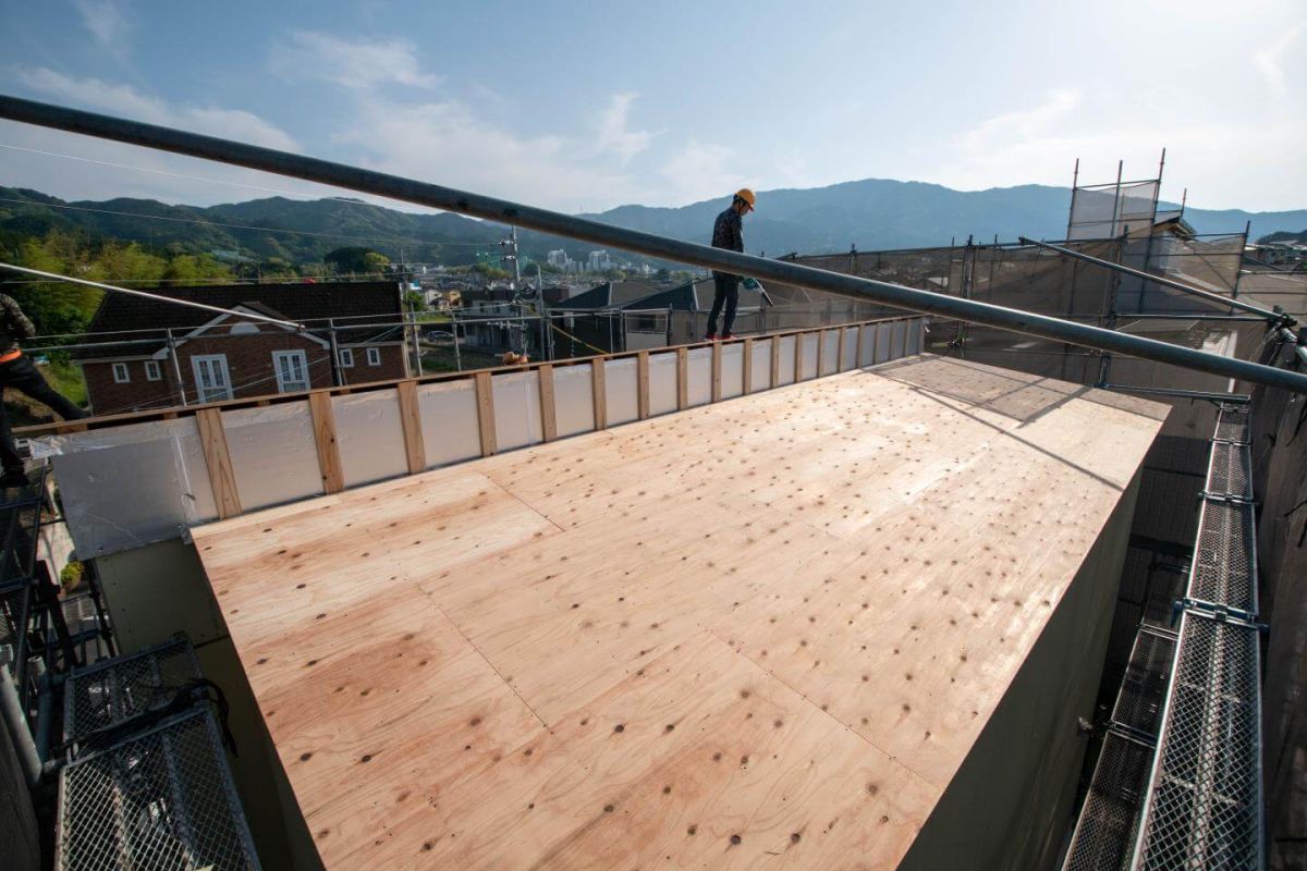 「福岡市南区柏原05」注文住宅現場リポート④【上棟式】