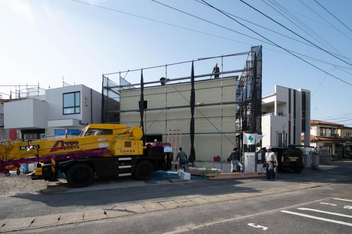 「福岡市南区柏原05」注文住宅現場リポート④【上棟式】