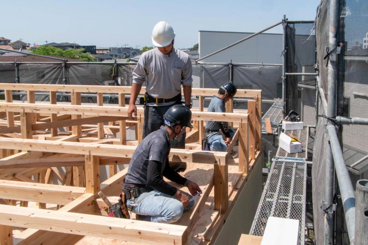 「福岡市南区柏原05」注文住宅現場リポート④【上棟式】