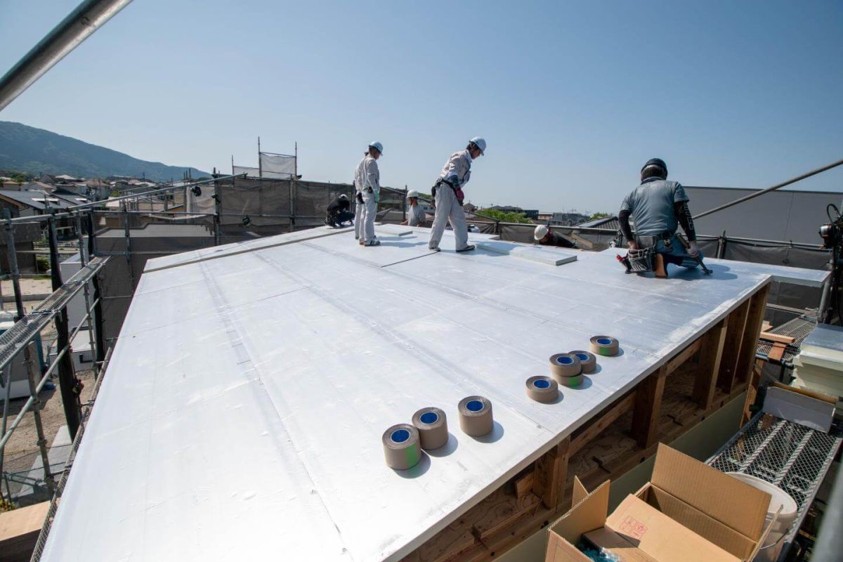 「福岡市南区柏原05」注文住宅現場リポート④【上棟式】