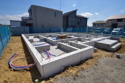 「北九州市若松区03」注文住宅現場リポート③【基礎工事】