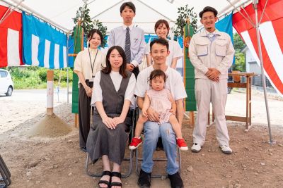 「久留米市04」注文住宅現場リポート①【地鎮祭】