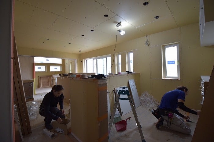 「福岡市南区09」注文住宅現場リポート⑩【木工事】【石膏ボード】