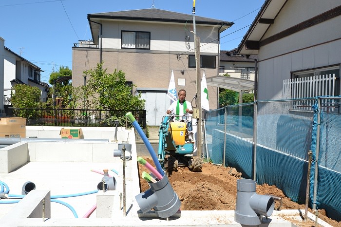 福岡市東区香椎01　注文住宅建築現場リポート③