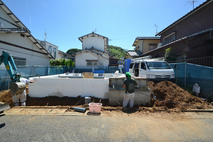 福岡市東区香椎01　注文住宅建築現場リポート③