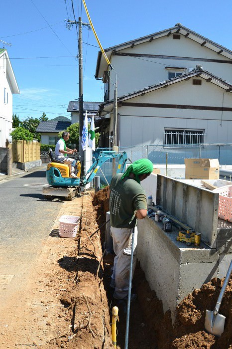 福岡市東区香椎01　注文住宅建築現場リポート③