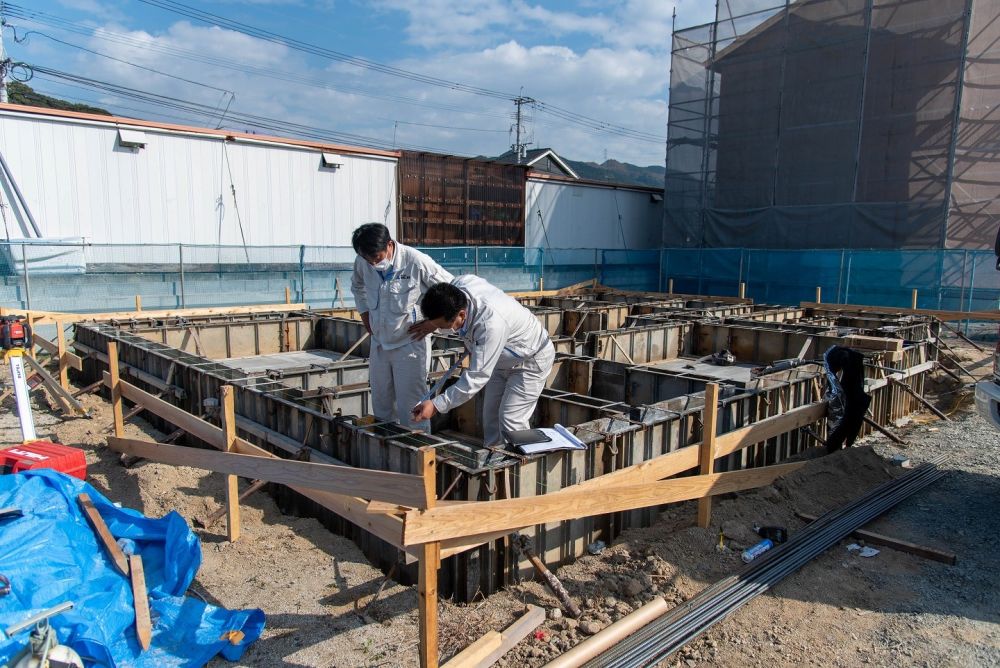 「筑紫野市09」注文住宅現場リポート②【基礎工事】【立ち上がりコン】