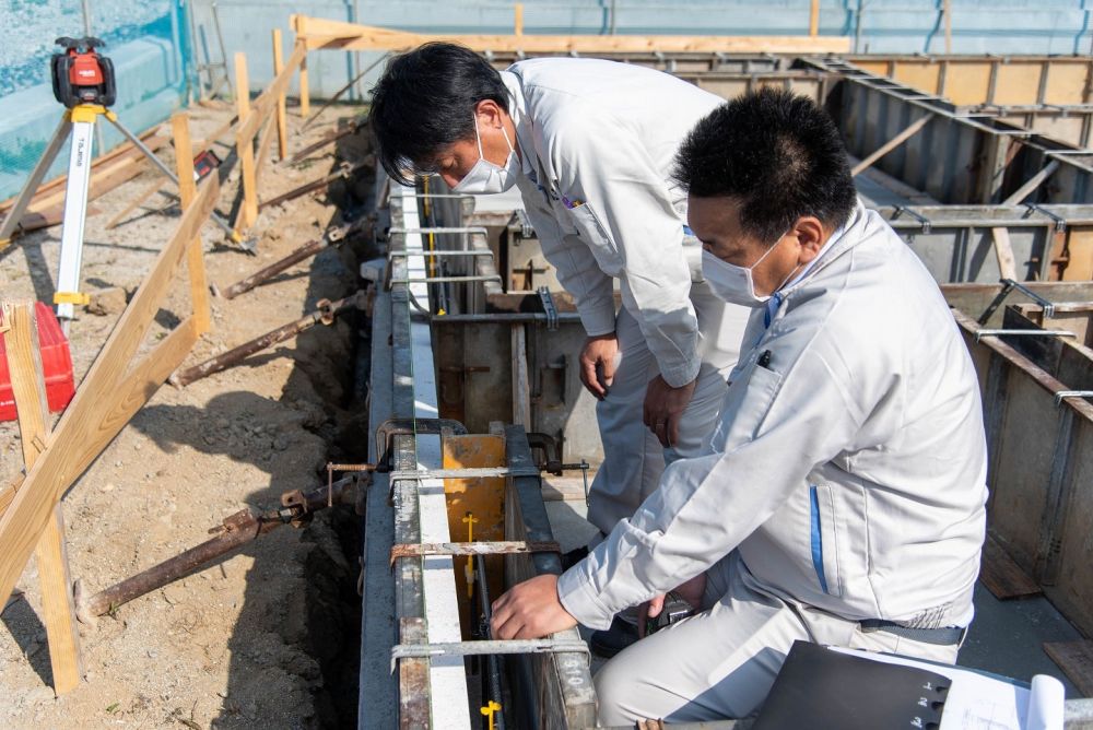 「筑紫野市09」注文住宅現場リポート②【基礎工事】【立ち上がりコン】