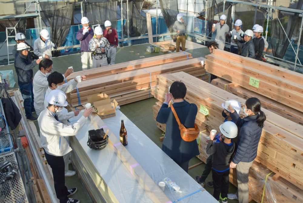 「宗像市05」注文住宅現場リポート④【上棟式】