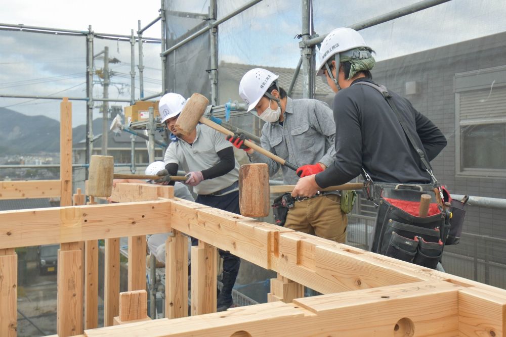 福岡県宗像市05　注文住宅現場リポート④　～上棟式～