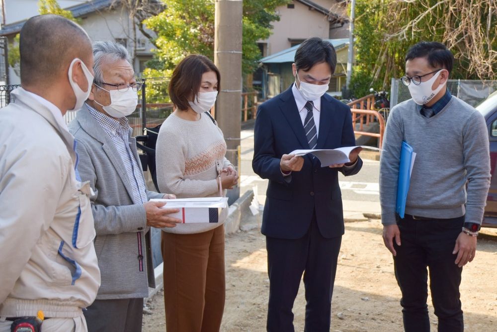 福岡市西区05　注文住宅建築現場リポート①　～地鎮祭～