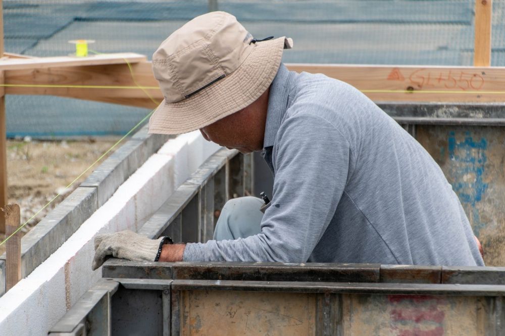 福岡県小郡市04　注文住宅建築現場リポート④　～基礎工事・型枠取り付け～