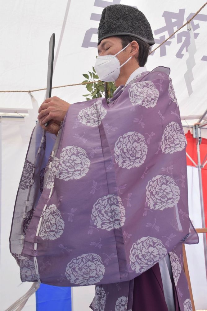 「福岡市東区09」注文住宅現場リポート①【地鎮祭】