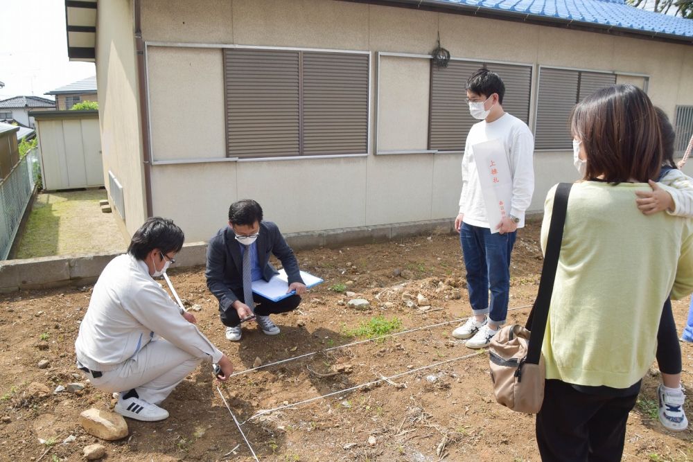 福岡市東区09　注文住宅建築現場リポート①　～地鎮祭～