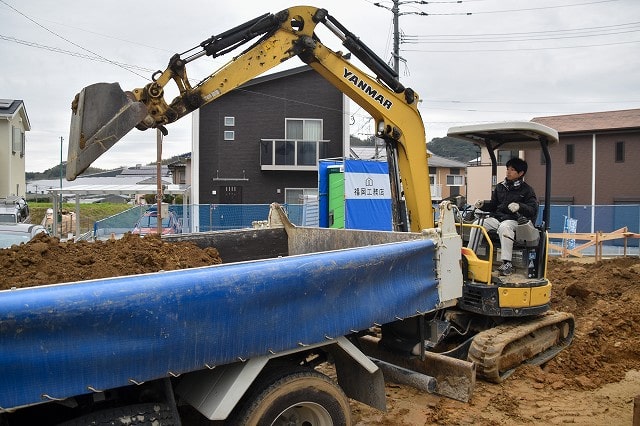 「古賀市04」注文住宅現場リポート②【基礎工事】【根切り】