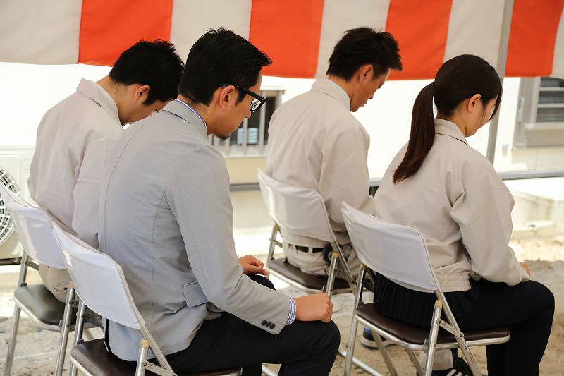 「福岡市早良区百道01」注文住宅現場リポート①【地鎮祭】
