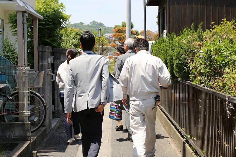 福岡市早良区百道01　注文住宅建築現場リポート①　～地鎮祭～