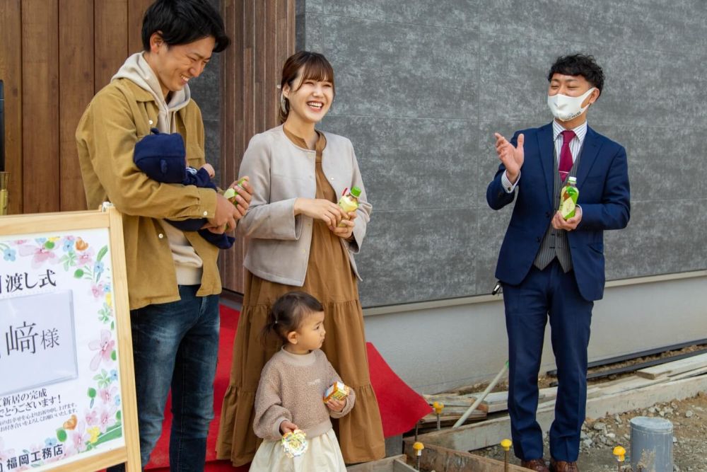 福岡県那珂川市07　注文住宅建築現場リポート⑦　～お引き渡し～