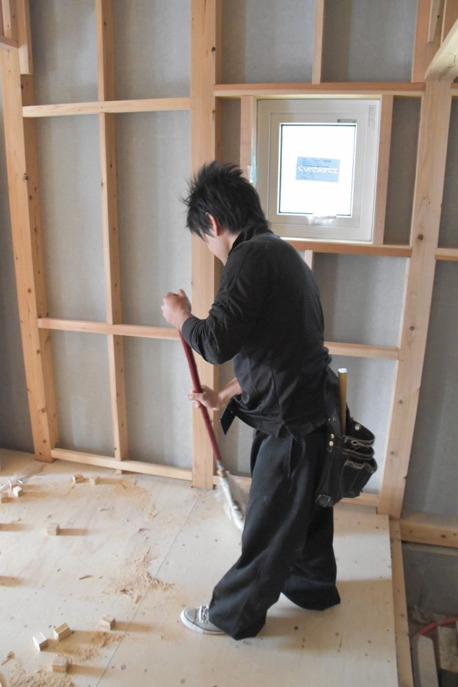 「太宰府市06」注文住宅現場リポート⑥【木工事】【下地】
