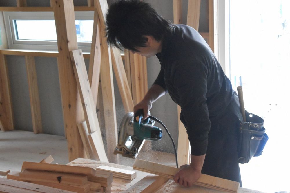 「太宰府市06」注文住宅現場リポート⑥【木工事】【下地】