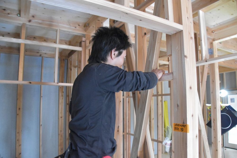 「太宰府市06」注文住宅現場リポート⑥【木工事】【下地】