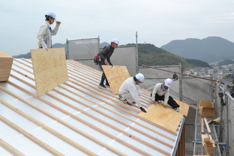 福岡県宗像市03　注文住宅建築現場リポート④　～上棟式～